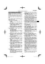 Preview for 35 page of HIKOKI CR 13V2 Handling Instructions Manual