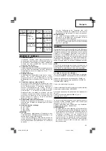 Preview for 25 page of HIKOKI CR 13VC Handling Instructions Manual