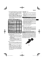 Предварительный просмотр 53 страницы HIKOKI CR 18DA Handling Instructions Manual