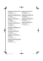 Предварительный просмотр 109 страницы HIKOKI CR 18DA Handling Instructions Manual