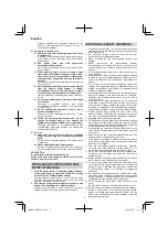 Preview for 8 page of HIKOKI CR 36DA Handling Instructions Manual