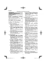 Preview for 18 page of HIKOKI CR 36DA Handling Instructions Manual