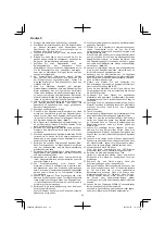 Preview for 20 page of HIKOKI CR 36DA Handling Instructions Manual