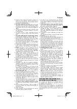 Preview for 33 page of HIKOKI CR 36DA Handling Instructions Manual