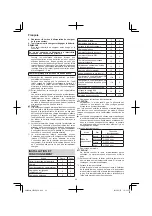 Preview for 38 page of HIKOKI CR 36DA Handling Instructions Manual