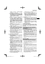 Preview for 57 page of HIKOKI CR 36DA Handling Instructions Manual