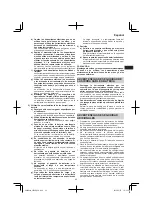 Preview for 69 page of HIKOKI CR 36DA Handling Instructions Manual