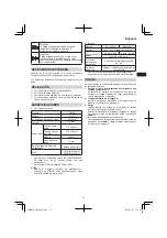 Preview for 73 page of HIKOKI CR 36DA Handling Instructions Manual