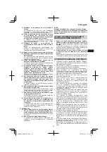 Preview for 81 page of HIKOKI CR 36DA Handling Instructions Manual