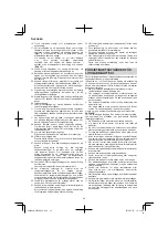 Preview for 94 page of HIKOKI CR 36DA Handling Instructions Manual