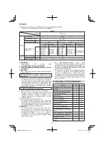 Preview for 98 page of HIKOKI CR 36DA Handling Instructions Manual