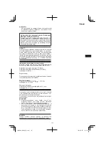 Preview for 113 page of HIKOKI CR 36DA Handling Instructions Manual