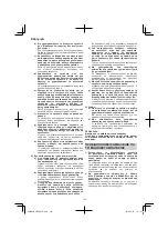 Preview for 140 page of HIKOKI CR 36DA Handling Instructions Manual