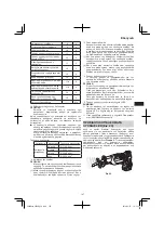 Preview for 147 page of HIKOKI CR 36DA Handling Instructions Manual