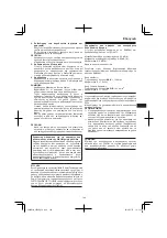 Preview for 149 page of HIKOKI CR 36DA Handling Instructions Manual