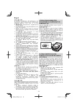 Preview for 168 page of HIKOKI CR 36DA Handling Instructions Manual