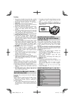 Preview for 180 page of HIKOKI CR 36DA Handling Instructions Manual