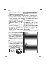 Preview for 192 page of HIKOKI CR 36DA Handling Instructions Manual