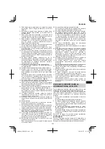 Preview for 203 page of HIKOKI CR 36DA Handling Instructions Manual