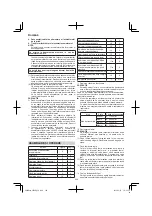 Preview for 208 page of HIKOKI CR 36DA Handling Instructions Manual