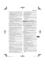 Preview for 215 page of HIKOKI CR 36DA Handling Instructions Manual