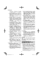 Preview for 238 page of HIKOKI CR 36DA Handling Instructions Manual