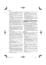 Preview for 252 page of HIKOKI CR 36DA Handling Instructions Manual