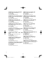 Preview for 293 page of HIKOKI CS 3630DB Handling Instructions Manual