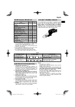 Предварительный просмотр 11 страницы HIKOKI CV 12DA Handling Instructions Manual