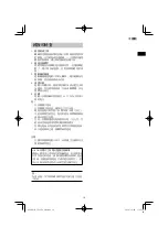 Preview for 19 page of HIKOKI CV 12DA Handling Instructions Manual