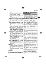 Preview for 27 page of HIKOKI CV 12DA Handling Instructions Manual