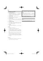 Preview for 40 page of HIKOKI CV 12DA Handling Instructions Manual