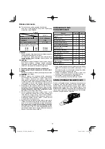 Preview for 46 page of HIKOKI CV 12DA Handling Instructions Manual