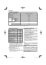 Preview for 24 page of HIKOKI D 10VC3 Handling Instructions Manual