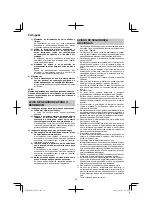 Preview for 32 page of HIKOKI D 10VC3 Handling Instructions Manual