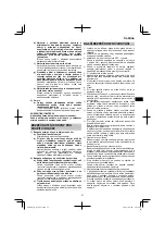 Preview for 51 page of HIKOKI D 10VC3 Handling Instructions Manual