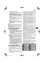 Preview for 55 page of HIKOKI D 10VC3 Handling Instructions Manual