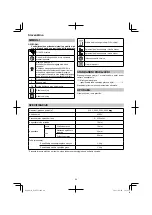 Preview for 64 page of HIKOKI D 10VC3 Handling Instructions Manual