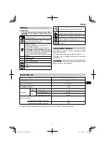 Preview for 77 page of HIKOKI D 10VC3 Handling Instructions Manual