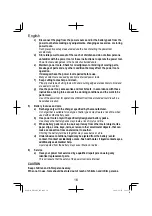 Preview for 16 page of HIKOKI DB 10DL Handling Instructions Manual