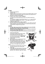 Preview for 24 page of HIKOKI DB 10DL Handling Instructions Manual