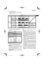 Preview for 19 page of HIKOKI DH 18DBL Handling Instructions Manual