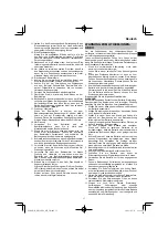 Preview for 17 page of HIKOKI DH 18DPA Handing Instructions