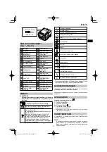 Preview for 37 page of HIKOKI DH 18DPA Handing Instructions