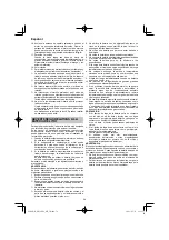 Preview for 54 page of HIKOKI DH 18DPA Handing Instructions