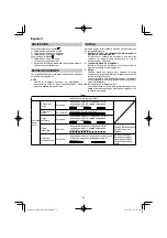 Preview for 56 page of HIKOKI DH 18DPA Handing Instructions