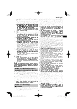 Preview for 63 page of HIKOKI DH 18DPA Handing Instructions