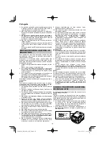 Preview for 64 page of HIKOKI DH 18DPA Handing Instructions