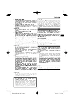 Preview for 69 page of HIKOKI DH 18DPA Handing Instructions