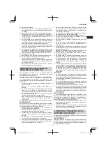 Preview for 27 page of HIKOKI DH 18DPC Handling Instructions Manual